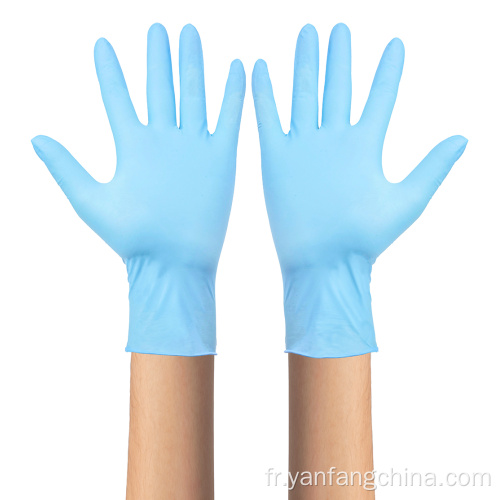 Examen chirurgical Gants de nitrile sans poudre médicale